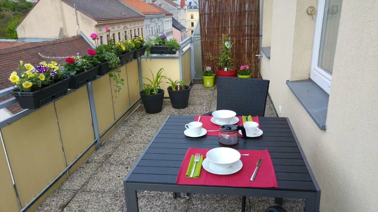 Apartment Visit Vienna Roof Terrace Morning Sun 0*,  Ausztria